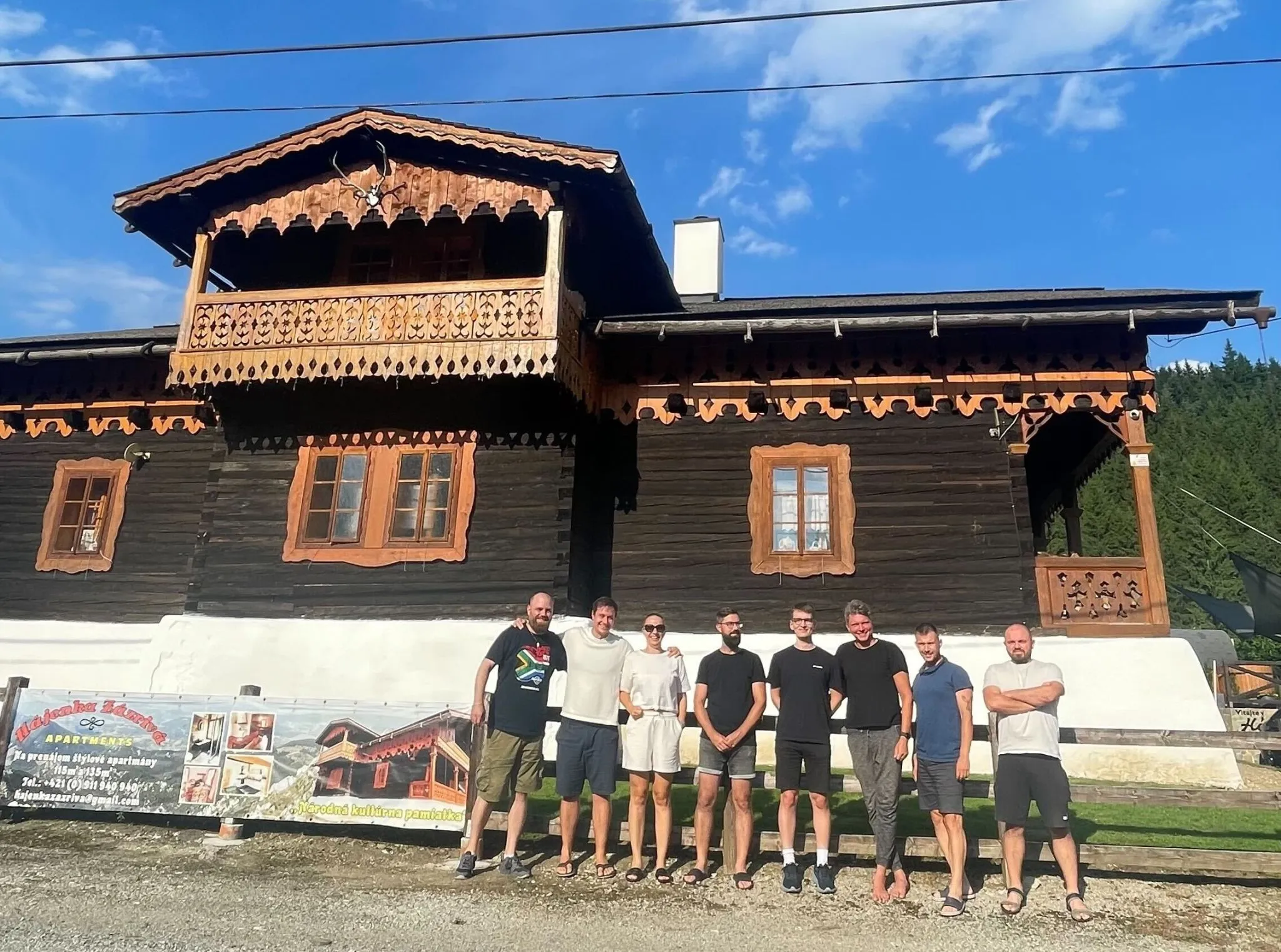 Eatster team on a team-building trip