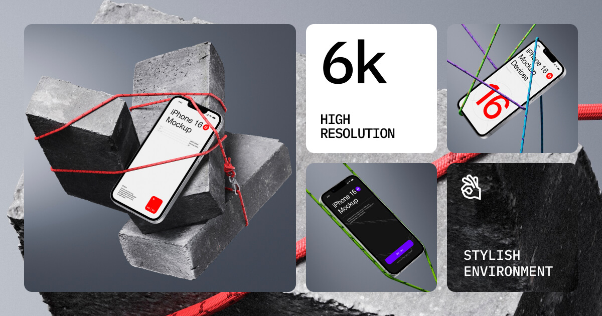Download Z-Mockups: iPhone 16e | Premium Mockups Collection