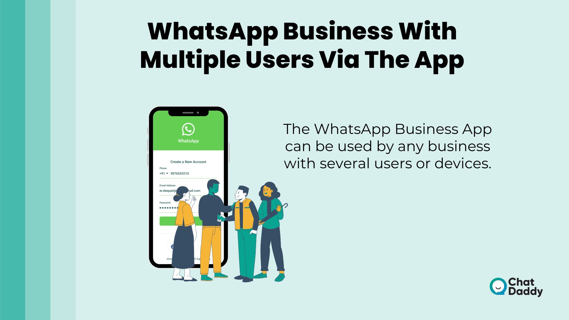 WhatsApp Business With Multiple Users Via The App