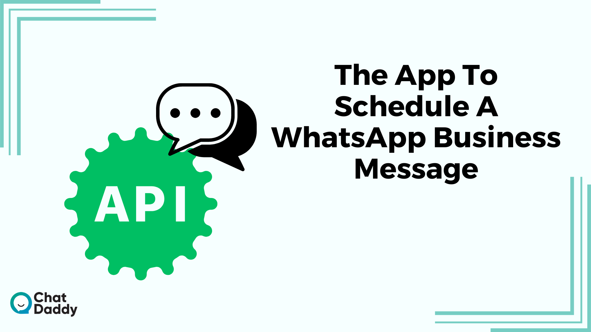 WhatsApp Business API to schedule a WhatsApp Business message