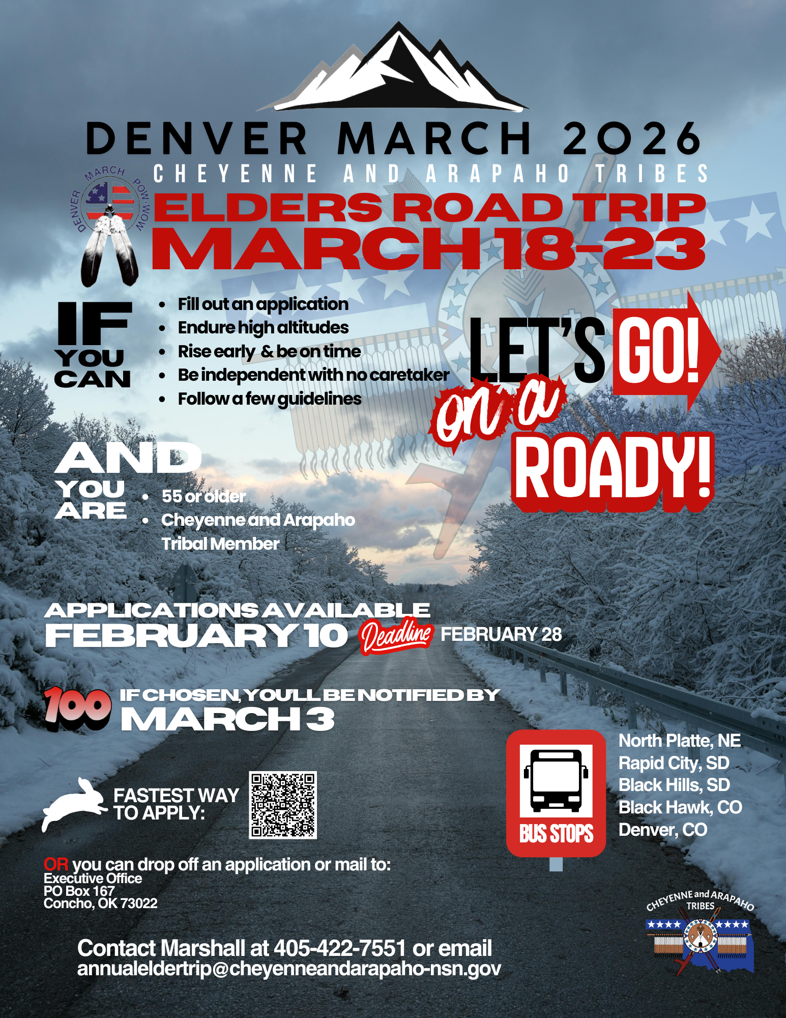 Elders Denver March Trip 2026