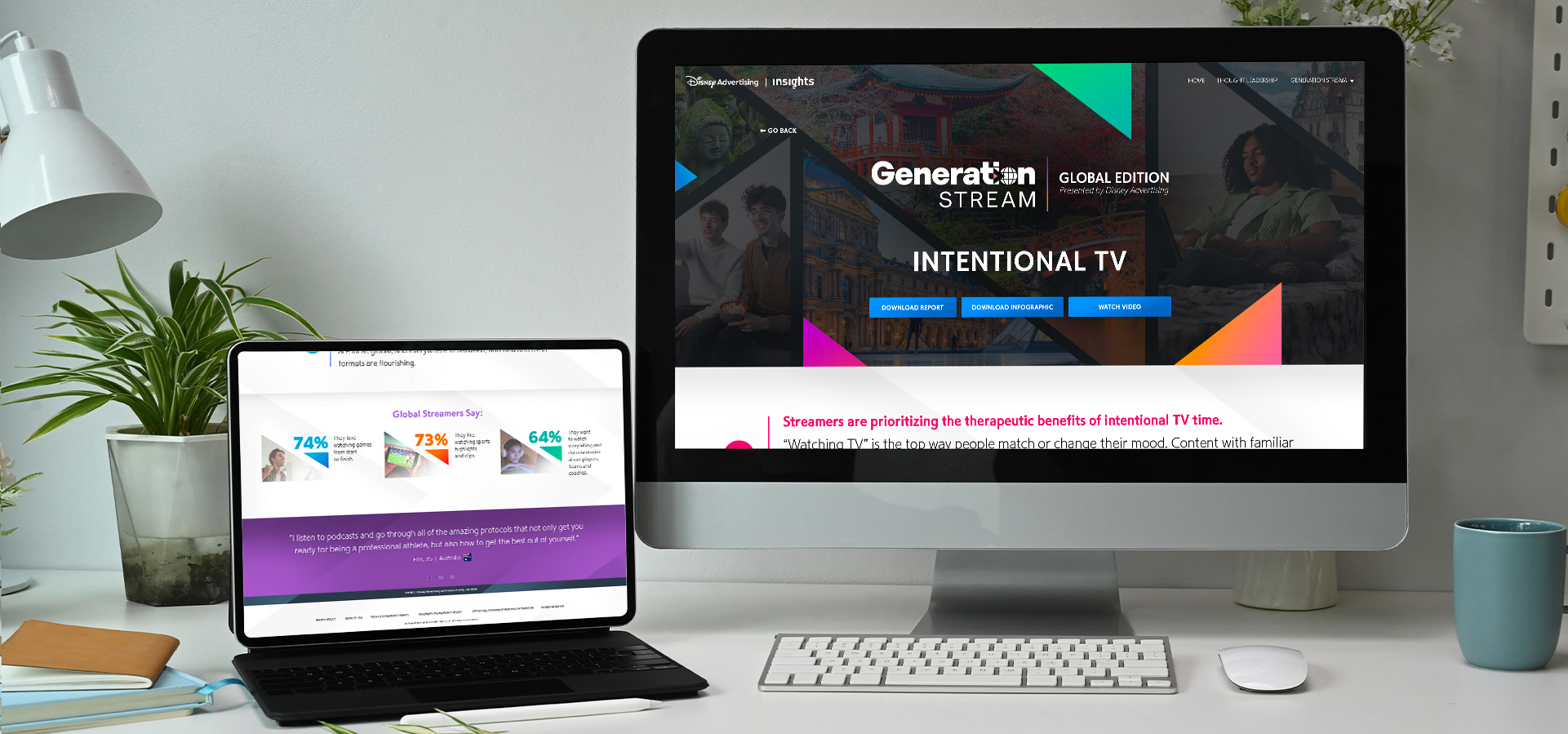 GSGE landing page comps