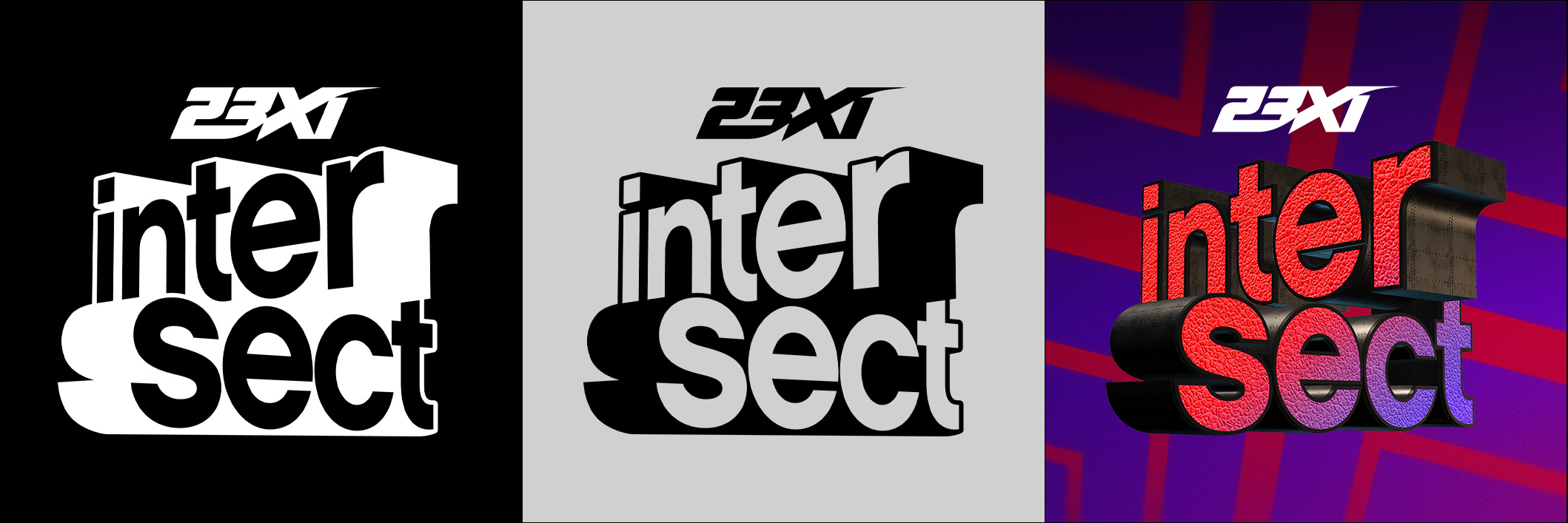 Intersect logo variations