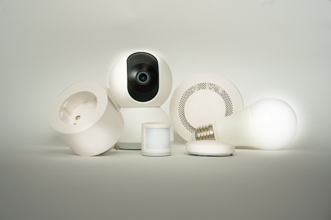 Smart home devices like water sensors, security cameras, and remote thermostats – second home insurance Maine