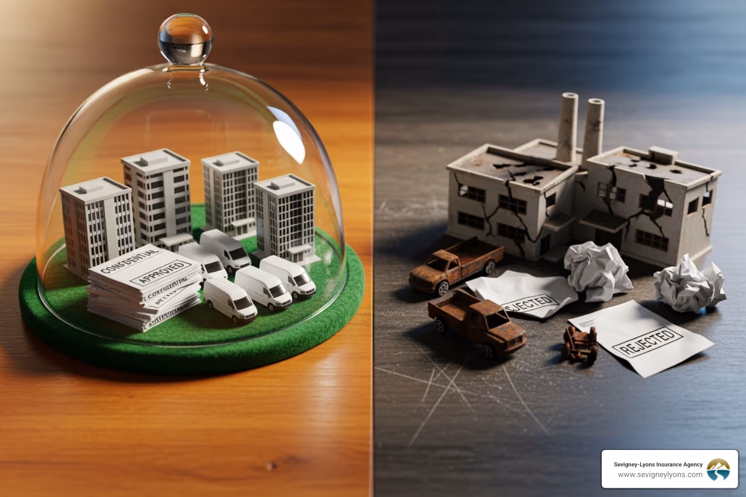 checklist of covered and not-covered items - Business umbrella insurance