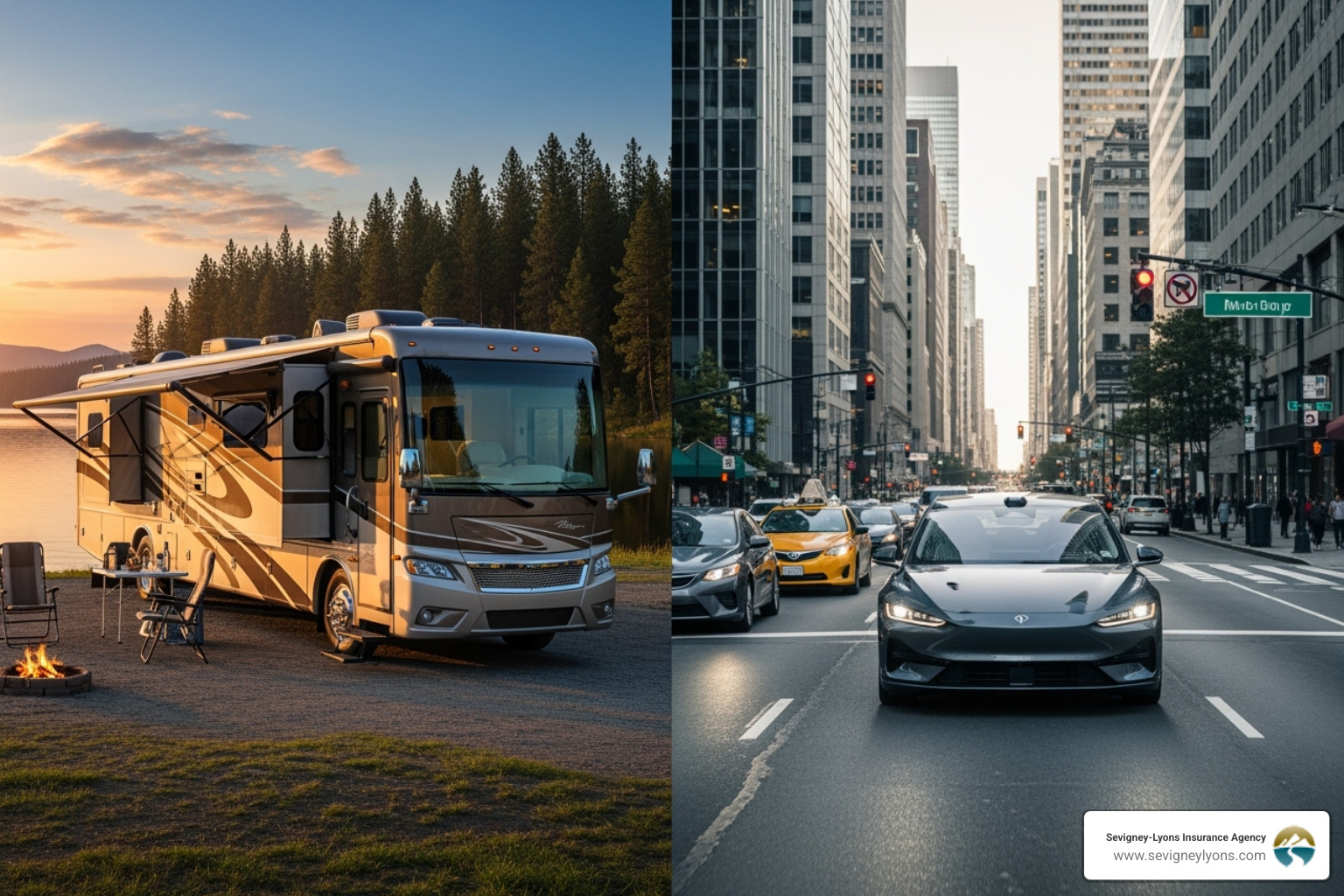 RV insurance vs. auto insurance comparison - What is RV insurance