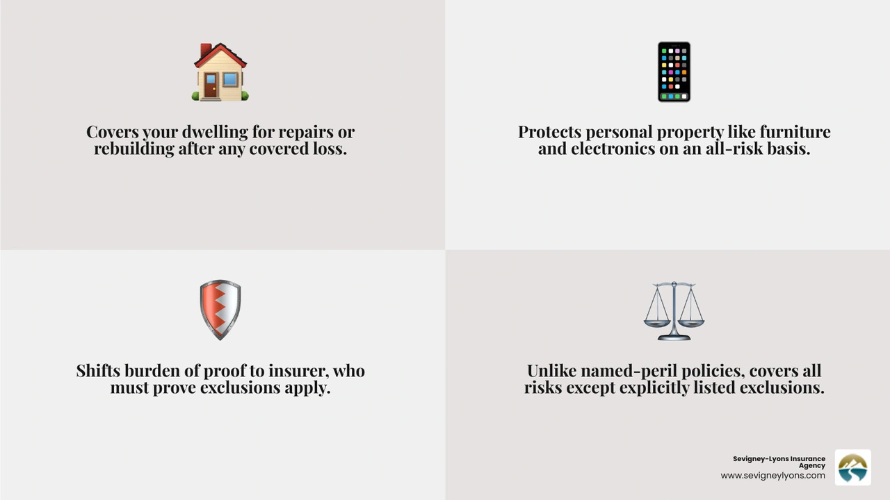 Layers of standard vs comprehensive home insurance policy comparison infographic - Comprehensive home coverage infographic Layers of standard vs comprehensive home insurance policy comparison infographic - Comprehensive home coverage infographic