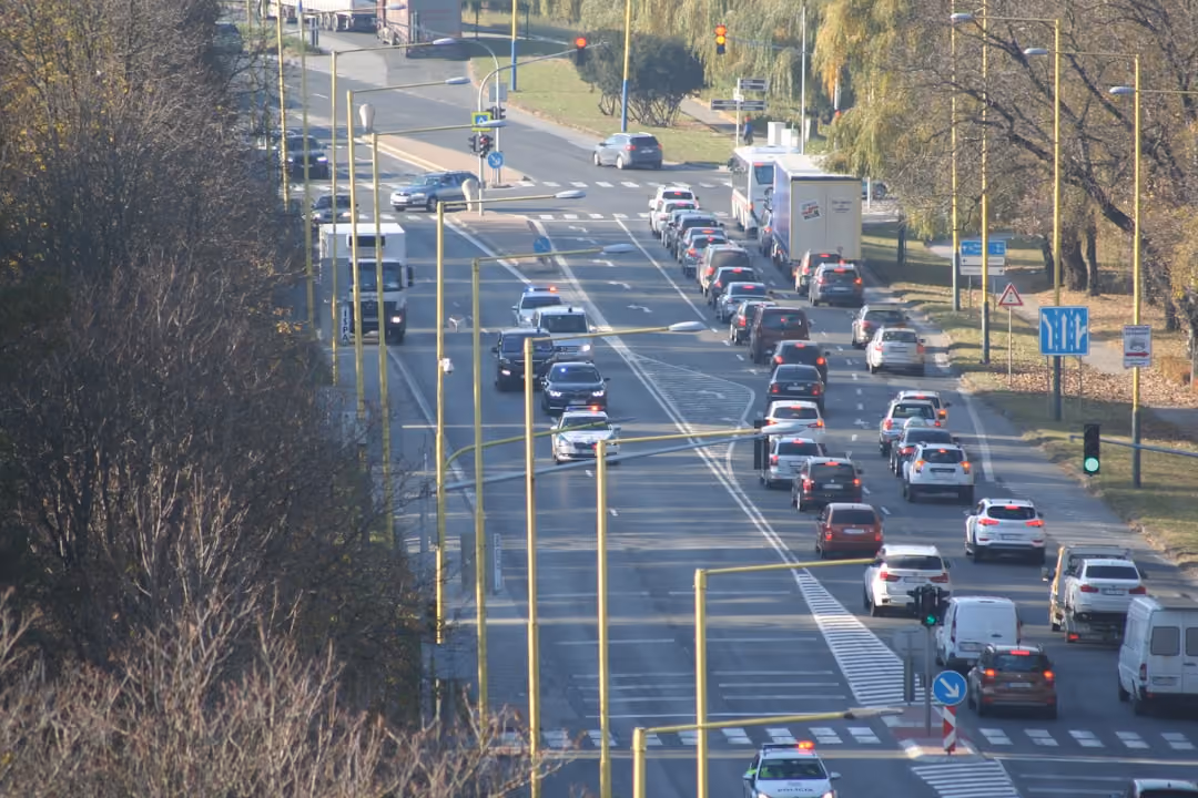 Heavy traffic and merging lanes in Southern Maine - car insurance for 1st time drivers