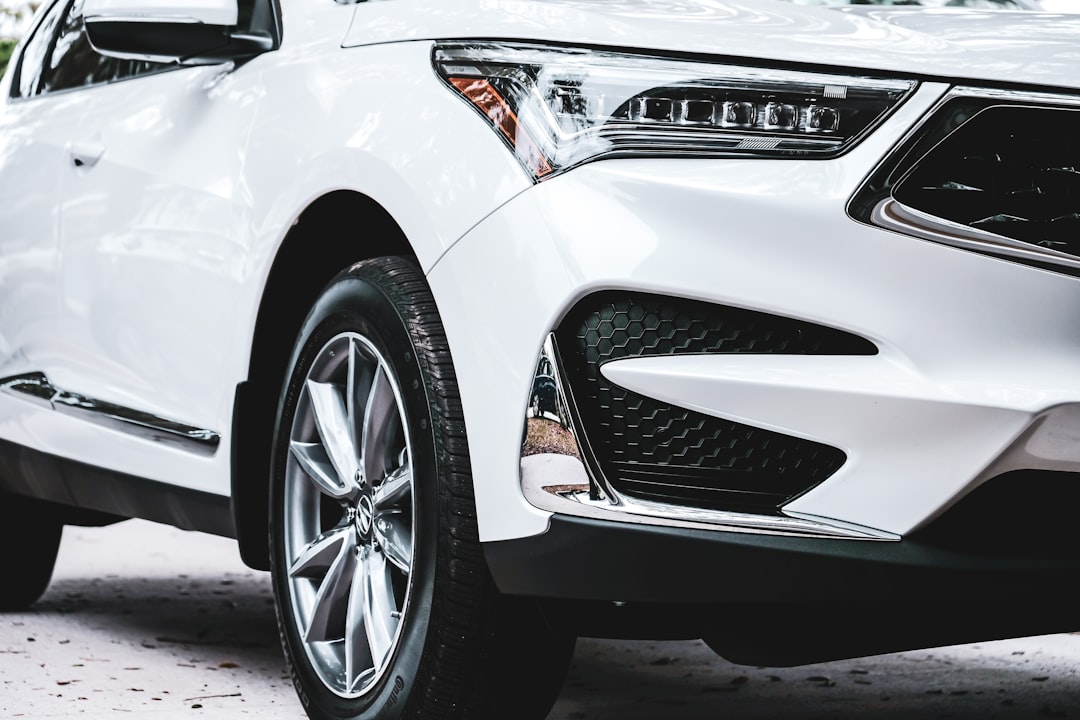 front end of car - auto insurance specialists in maine concept