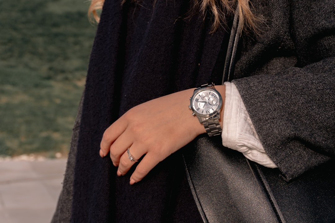 woman wearing a luxury watch in Kennebunk Maine woman wearing a luxury watch in Kennebunk Maine
