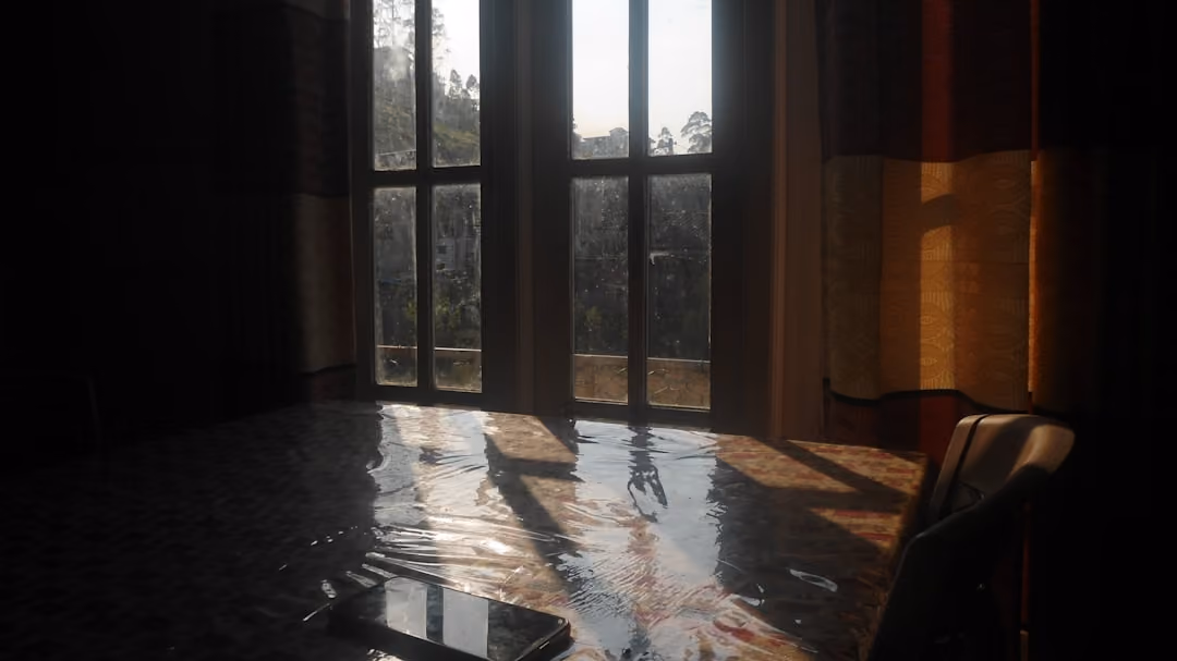 water damage in a home