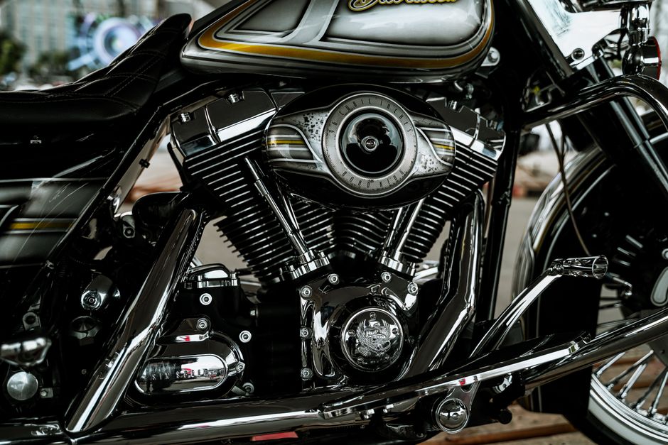 custom chopper engine and chrome details custom chopper engine and chrome details