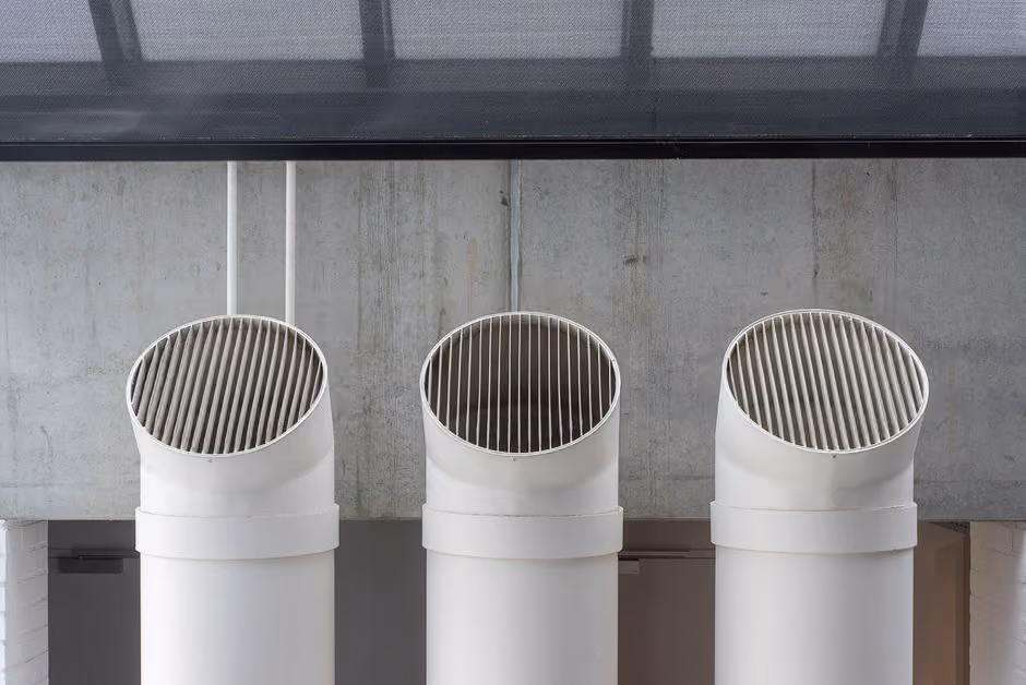 sub-slab depressurization pipe venting above a roofline sub-slab depressurization pipe venting above a roofline