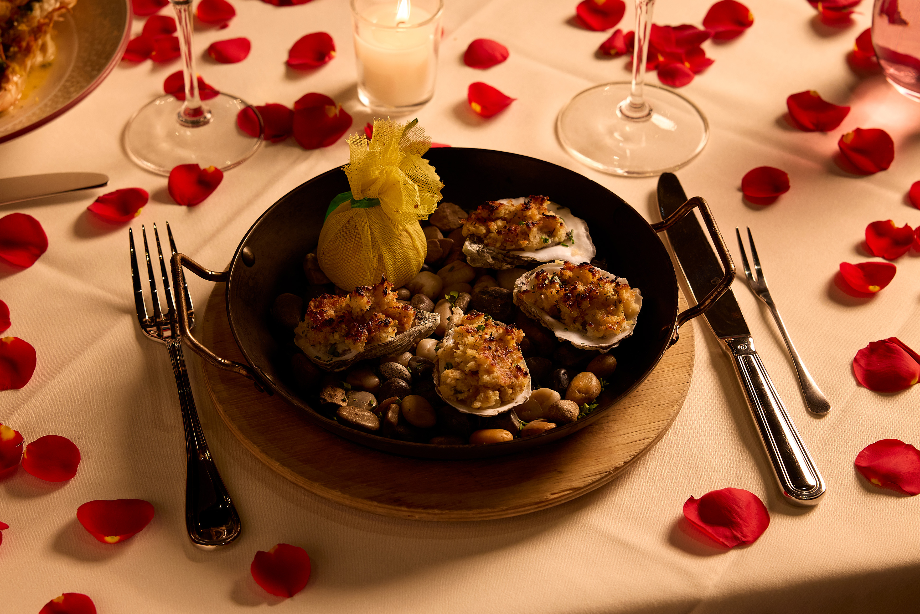 Grilled StuffedOysters