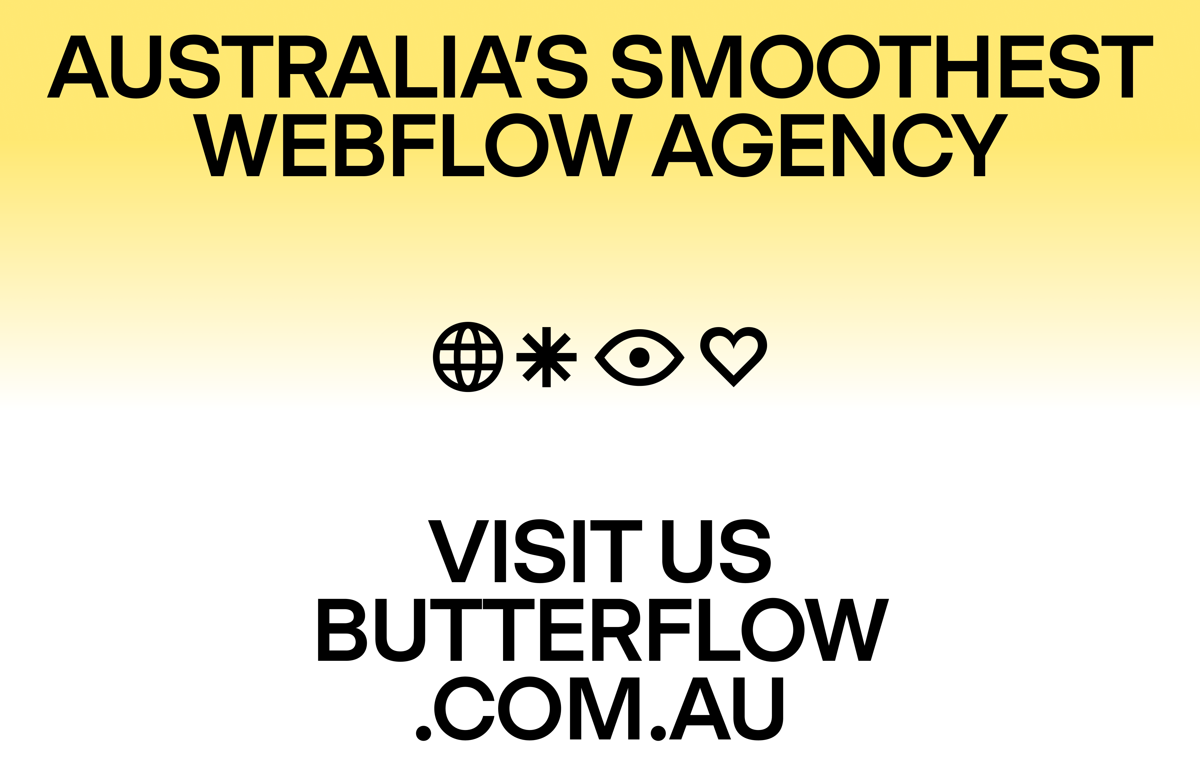 Australia's Smoothest Webflow Agency cover image
