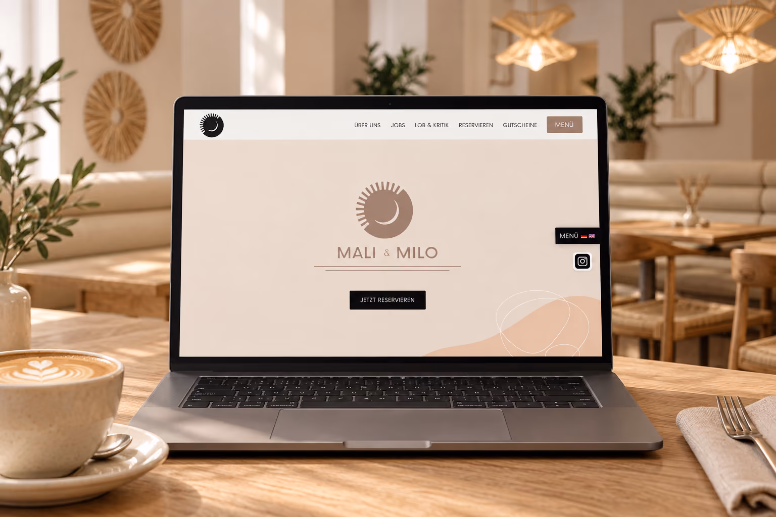 Mali und Milo Website
