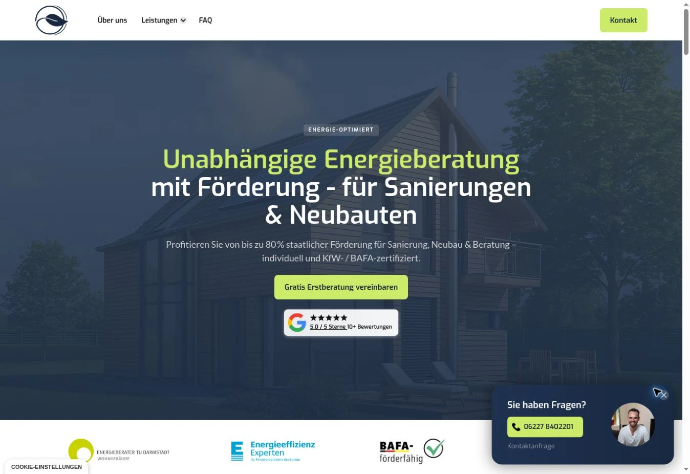 EnergieOptimiert Website