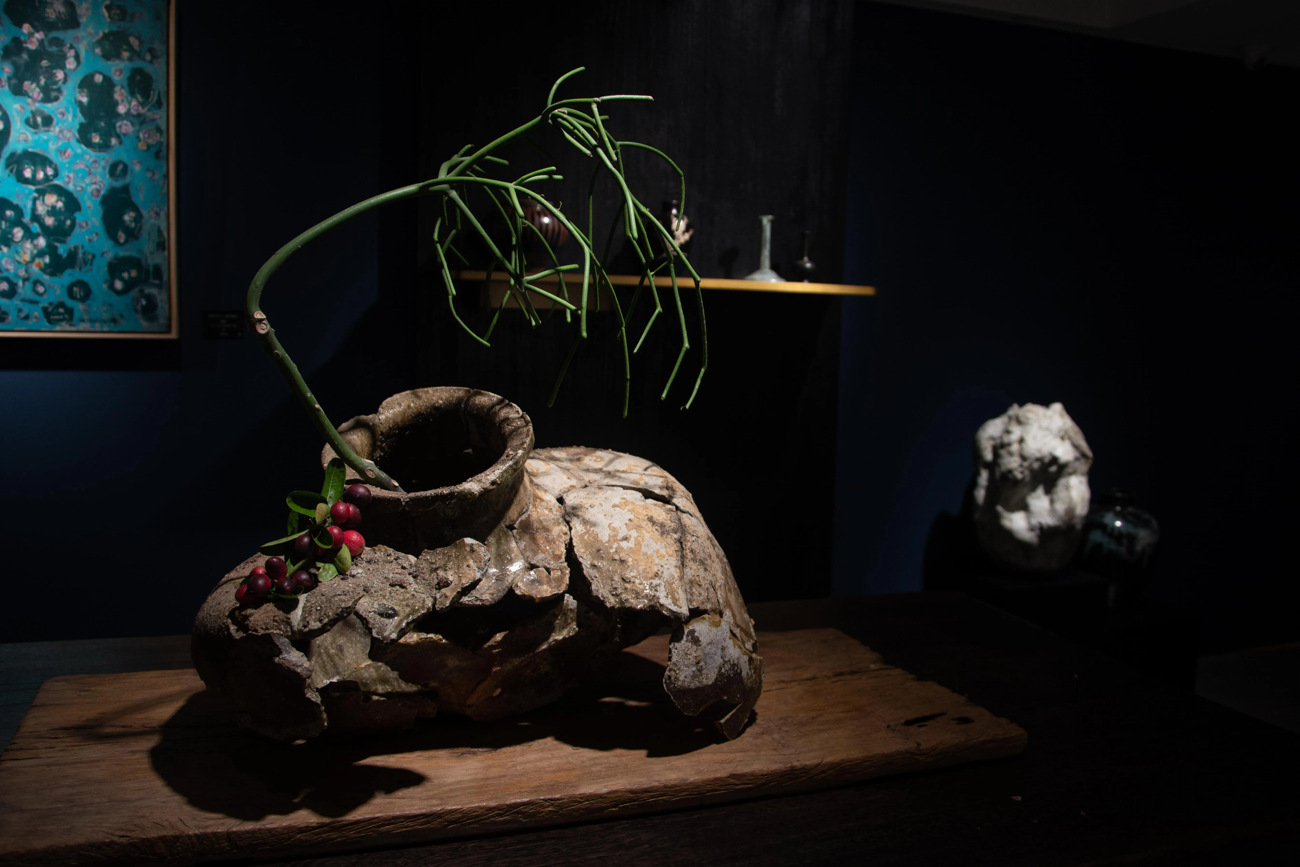 京焼 西洛窯作 池坊（か*る様 京焼 西洛作 花器 池坊）