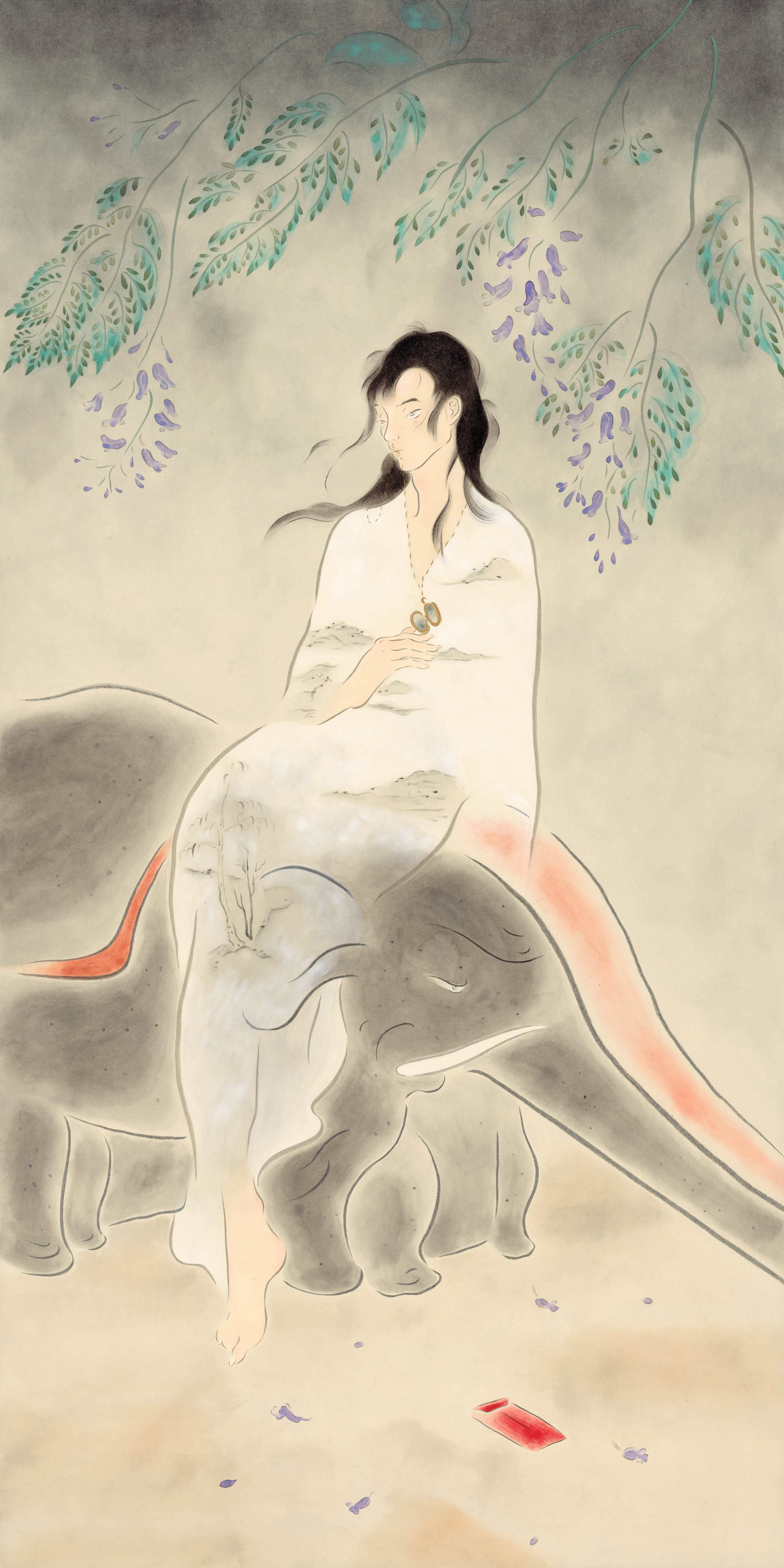 園中幽靈．望春風 A ghost in the park, from the series "Bāng Tshun-hong"