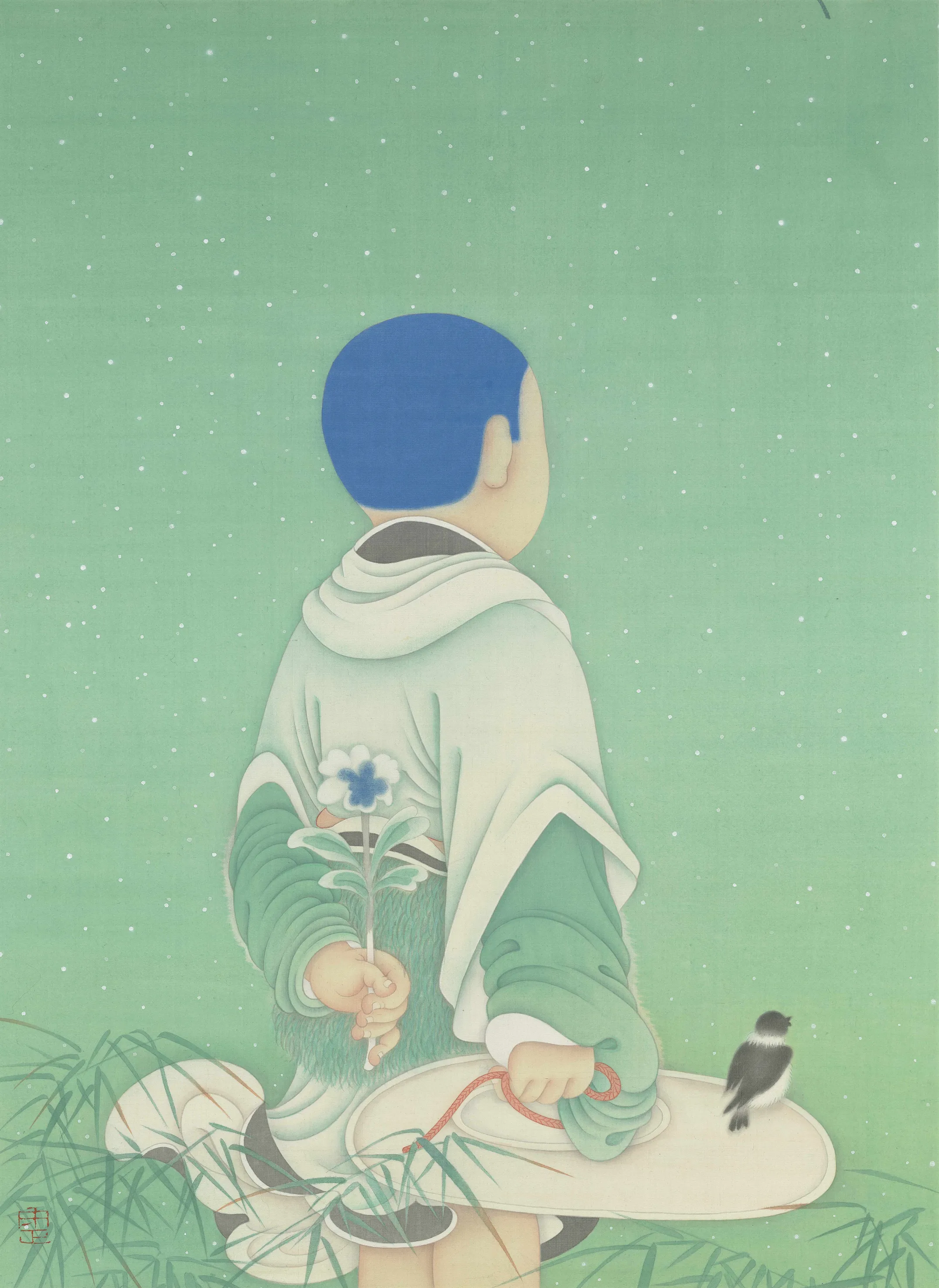 青靄中的旅程 Journey Through Blue Mist