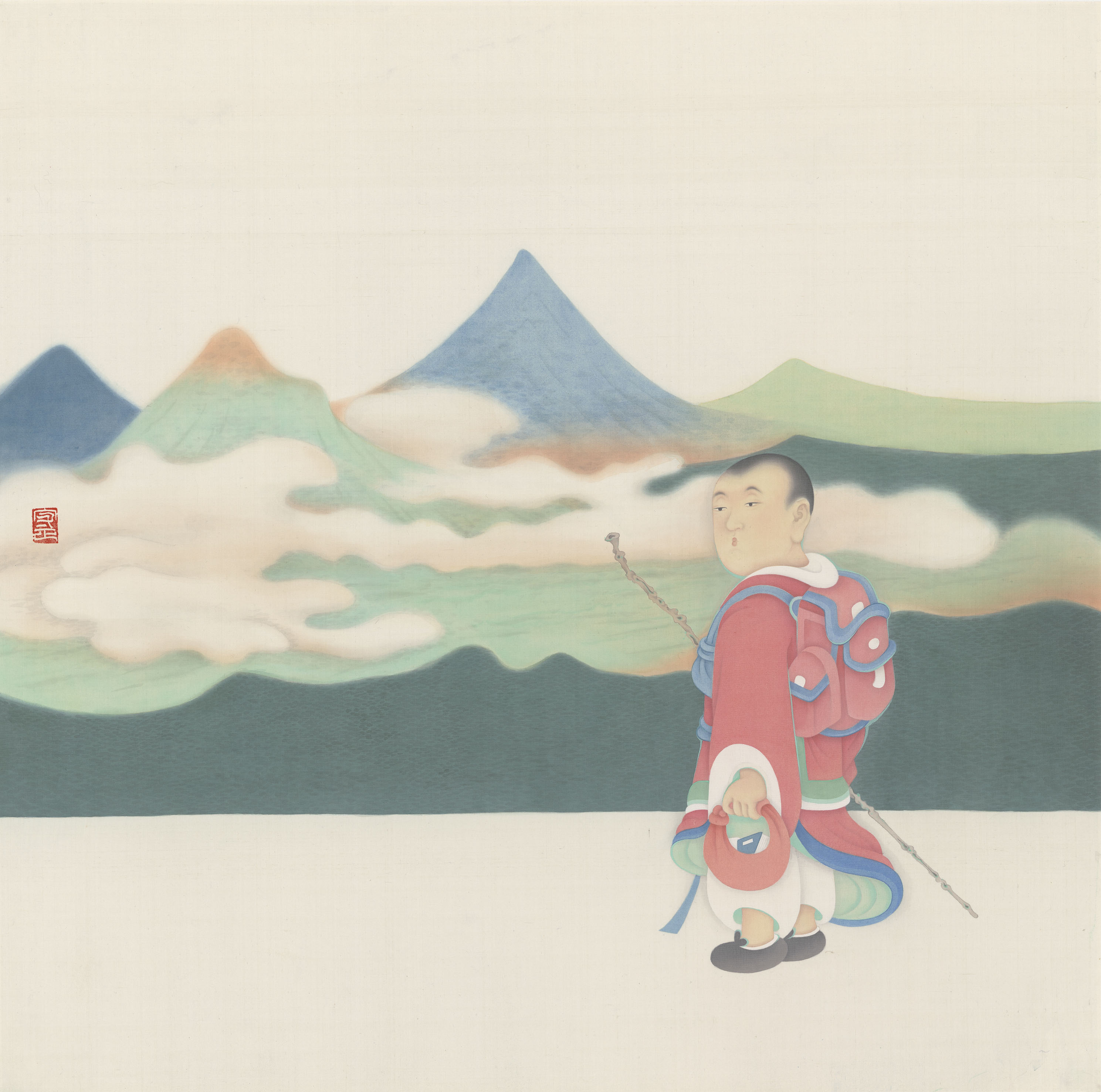 杖底丘山 Hills Beneath the Staff