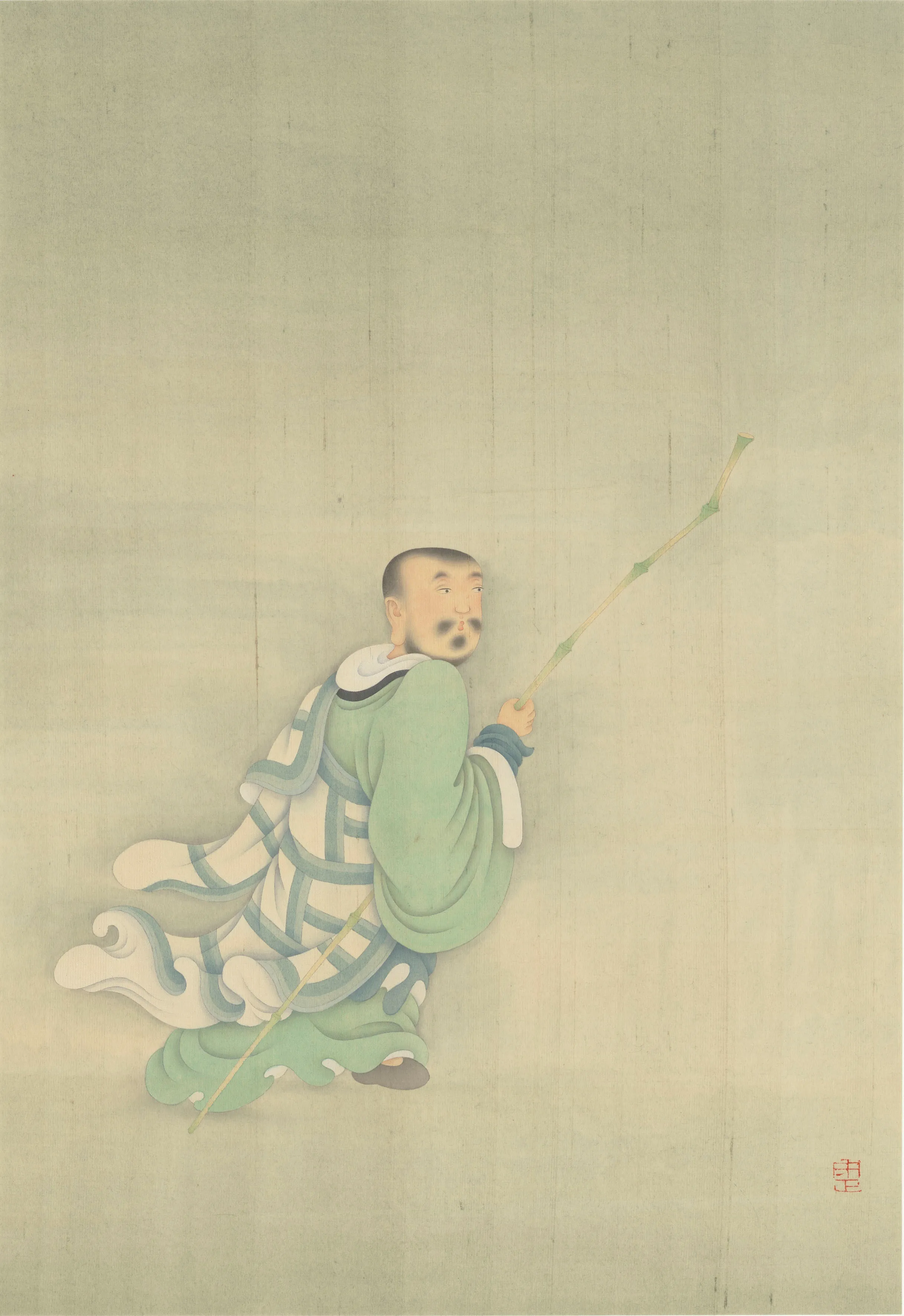 秋風策杖 II Walking Staff in the Autumn Wind II