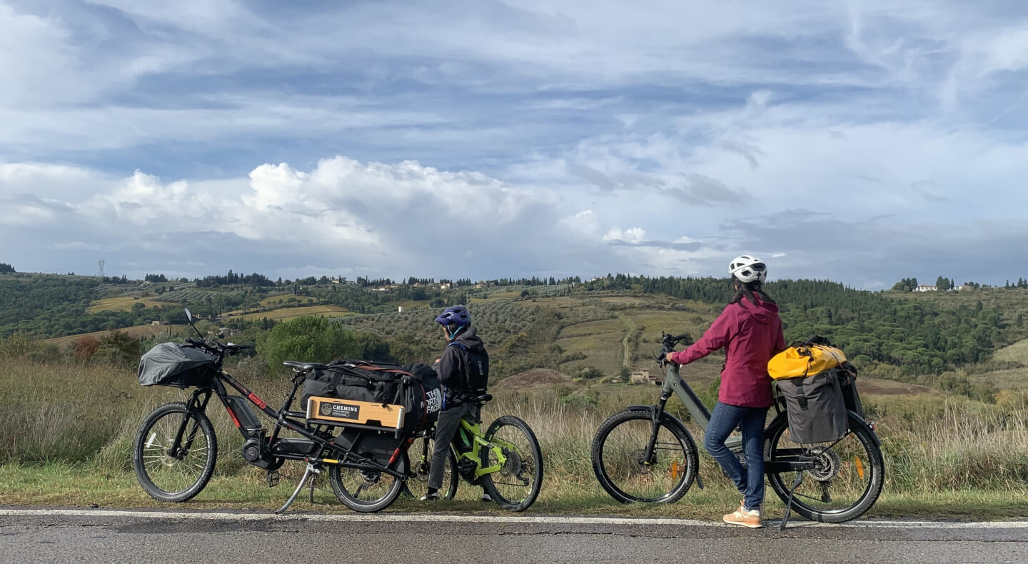 10 jours à vélo électrique en Toscane : notre repérage en famille
