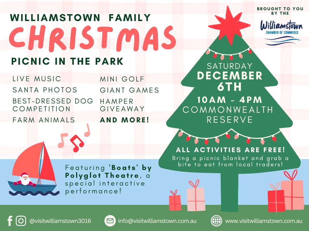 Williamstown Family Christmas Picnic in the Park
