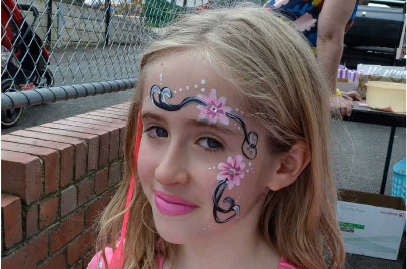 Fur Whale Face Painting