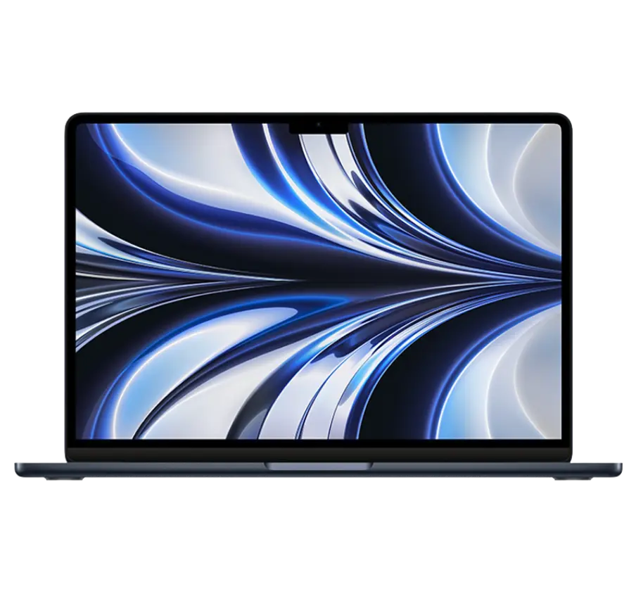 Image du MacBook Air M2 15" disponible à la location chez Cleaq