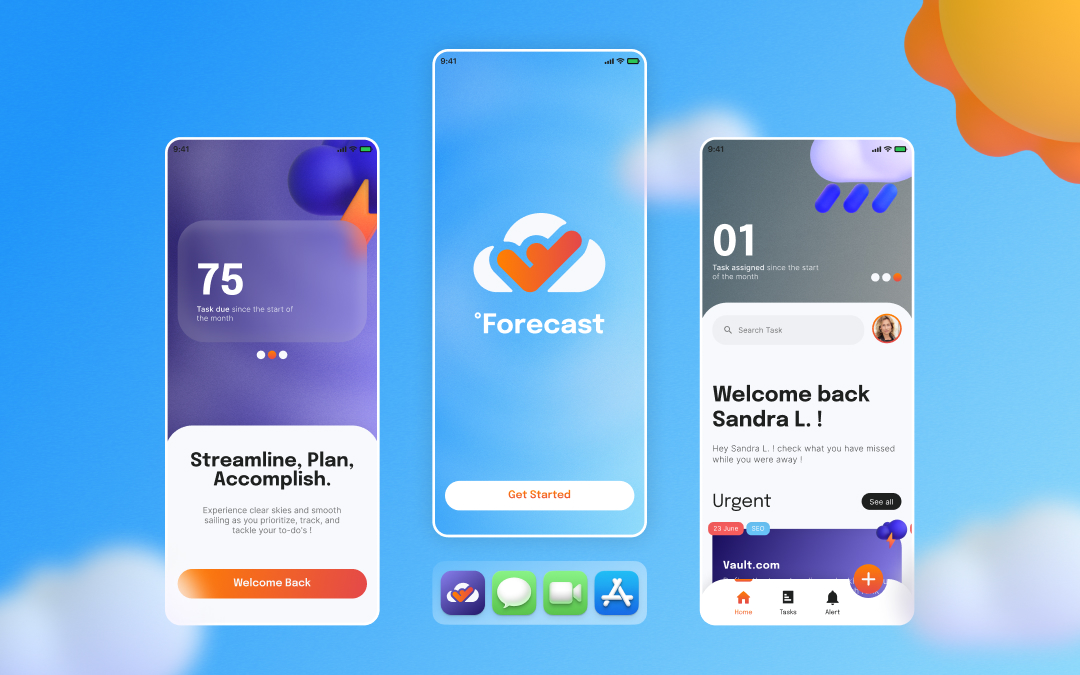 Forecast application