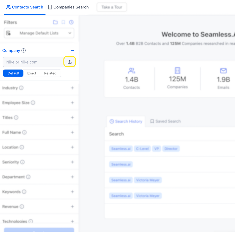 Use the bulk upload icon to edit filter values in bulk