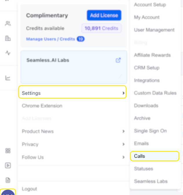 Call Directly From Seamless.AI App