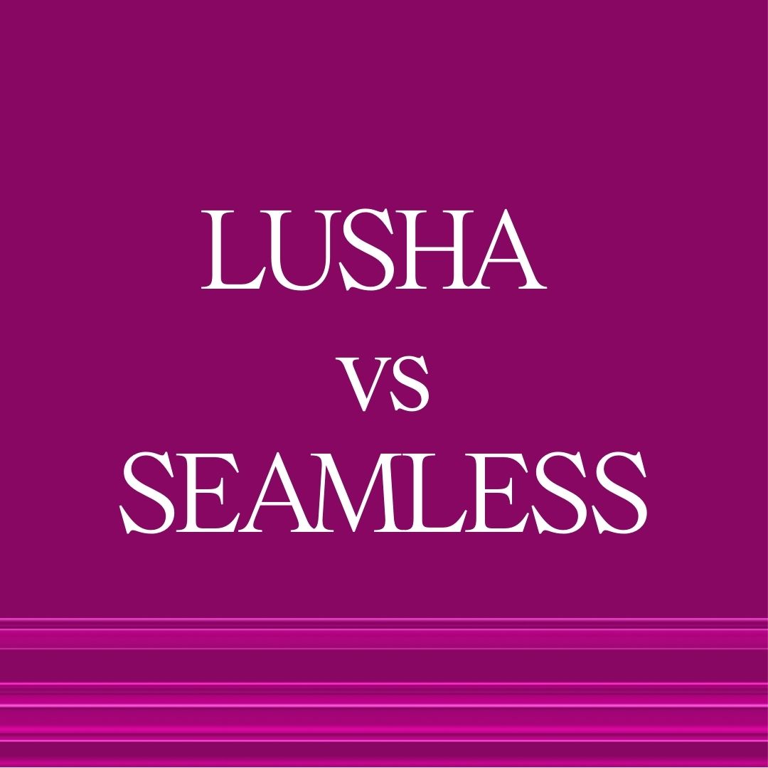 Seamless vs Lusha blog header image