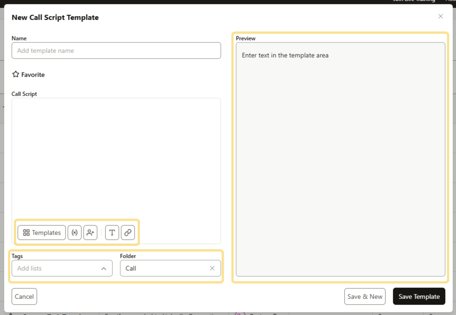 Type in your script and customize with dynamic variables and fonts, then preview in the right side box