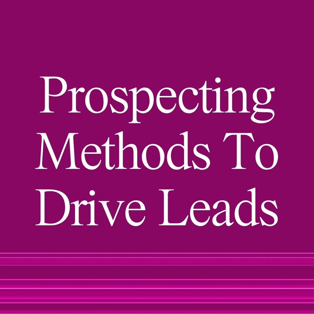 Sales prospecting methods that drive lead generation cover picture