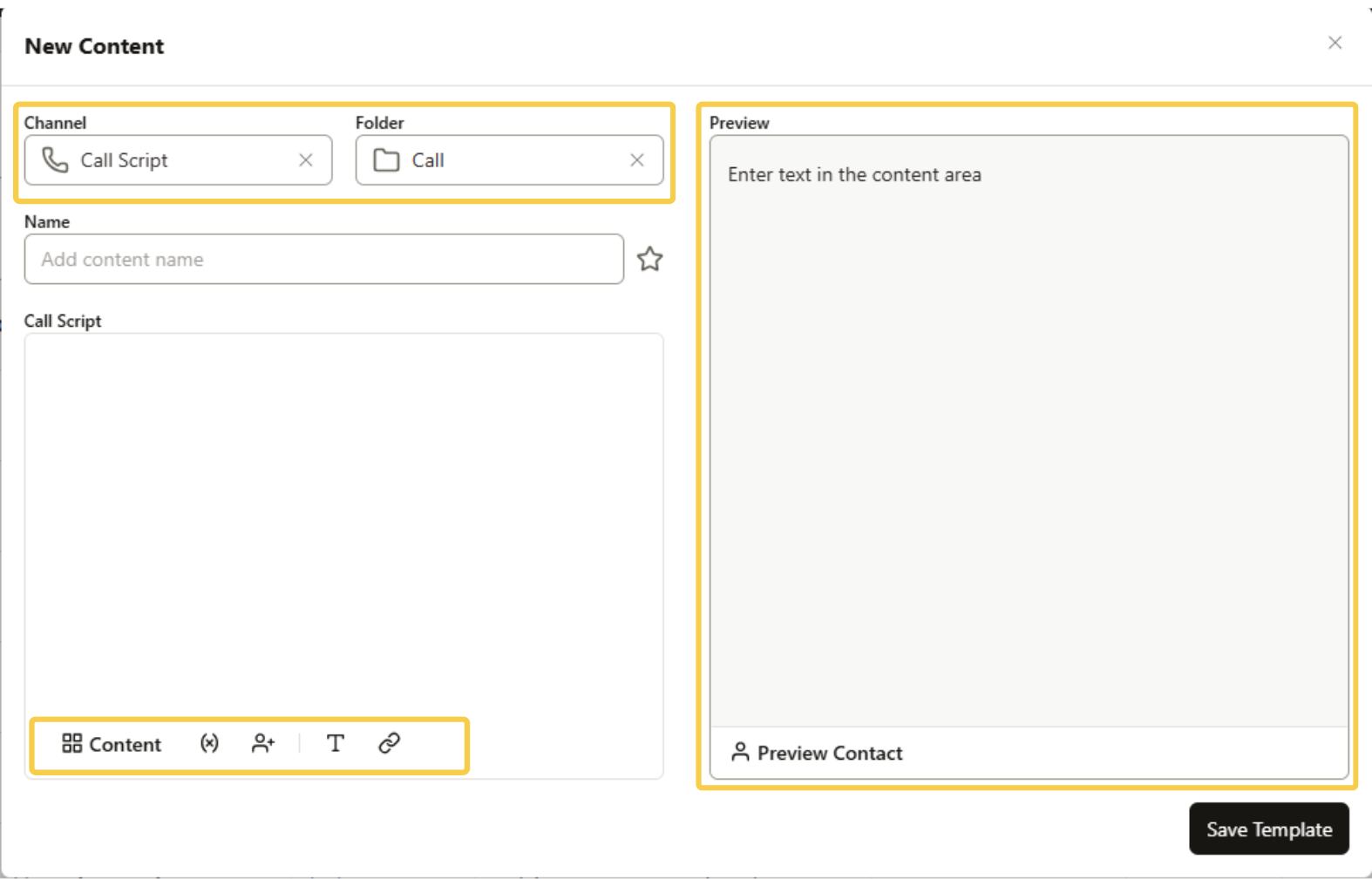 Customize your Content