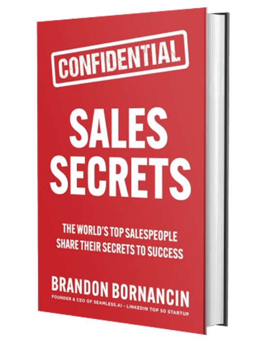 Sales Secrets book by Brandon Bornancin.
