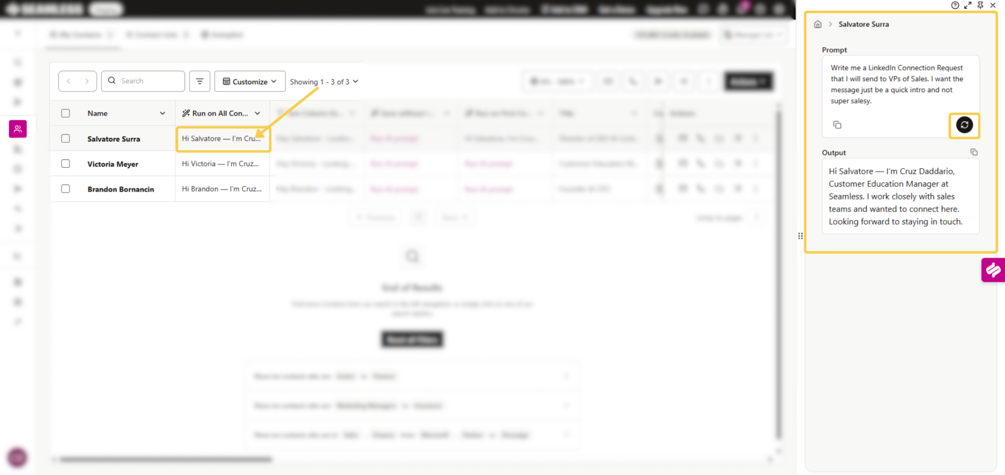Edit an individual message