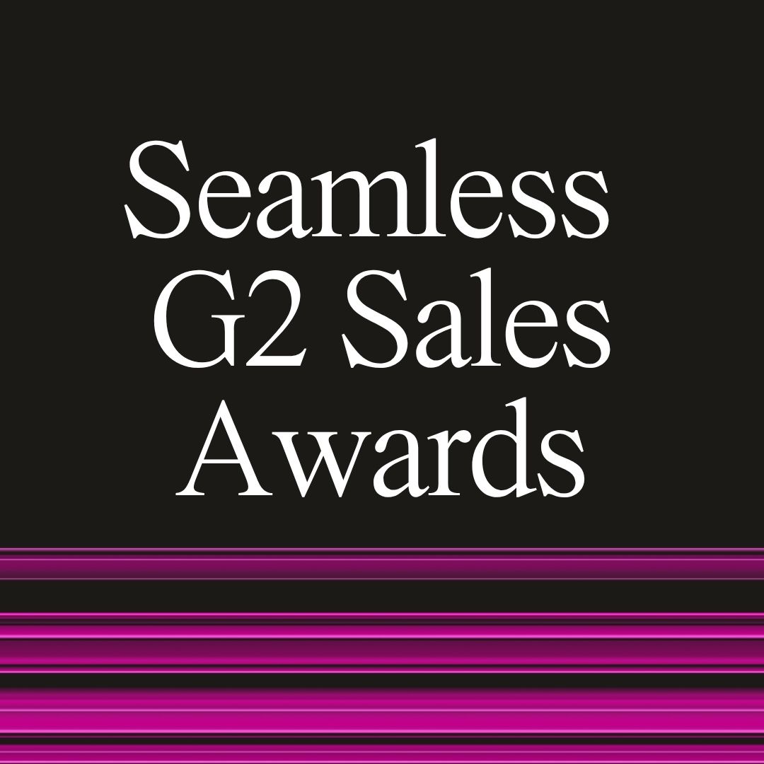 Seamless G2 Sales Awards