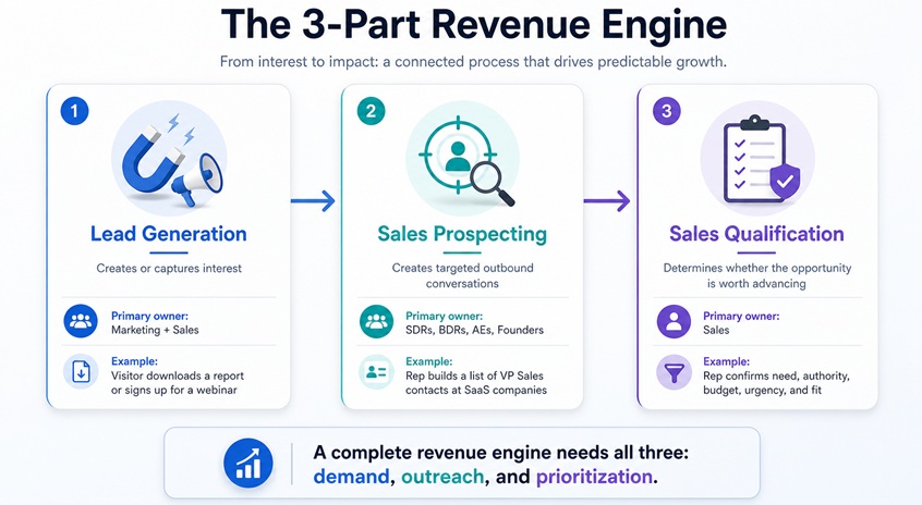 3-part Revenue Engine
