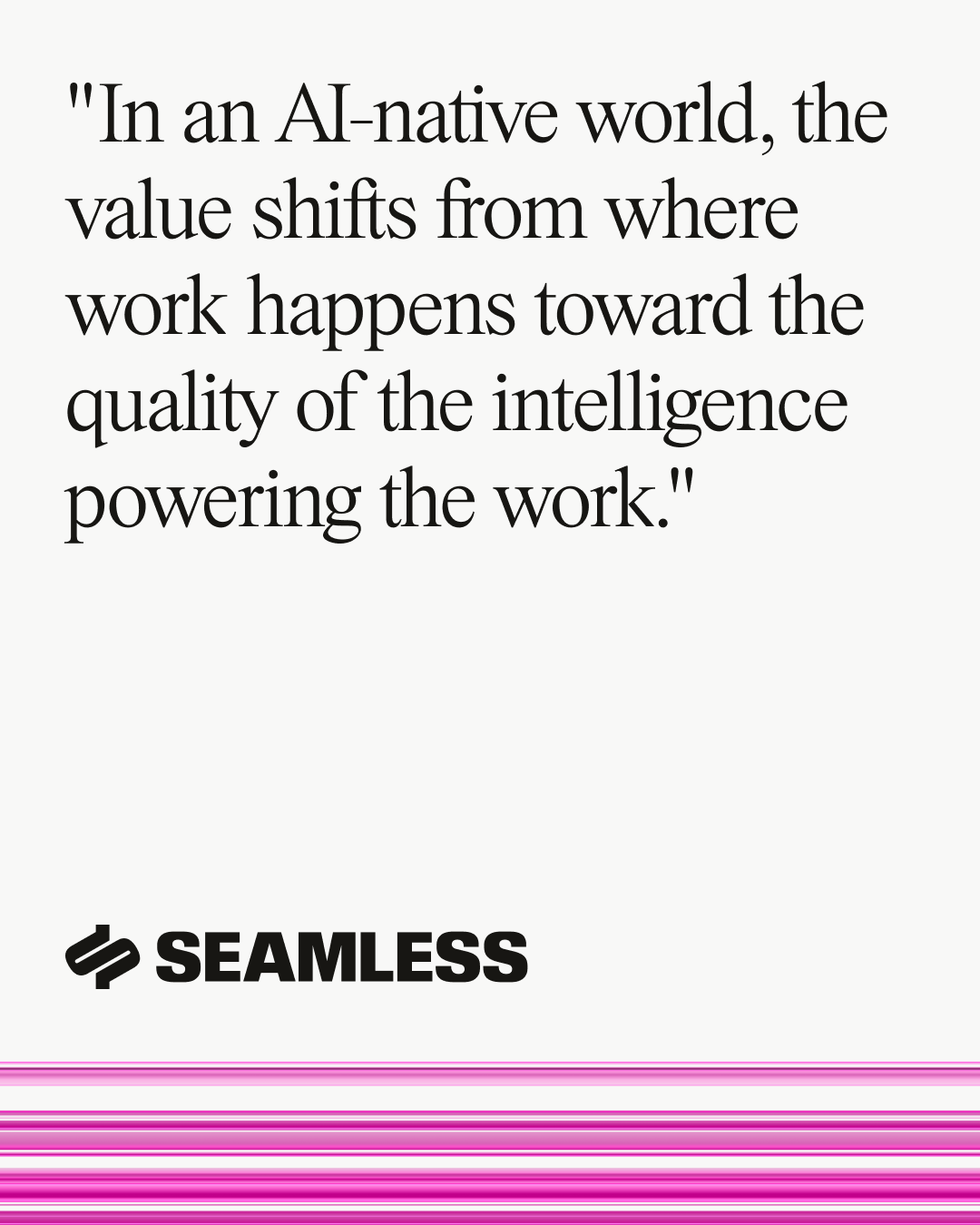 AI-native world quote