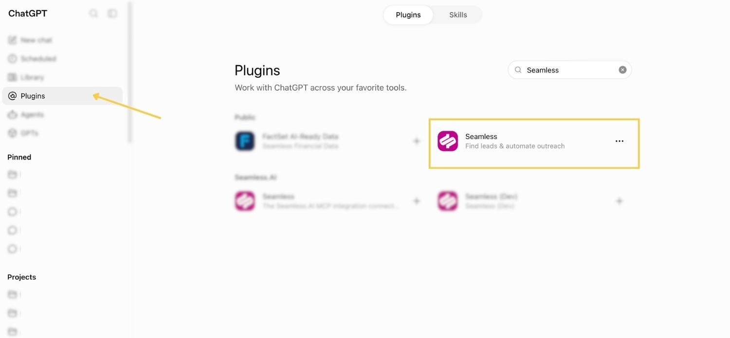 ChatGPT Seamless Plugin