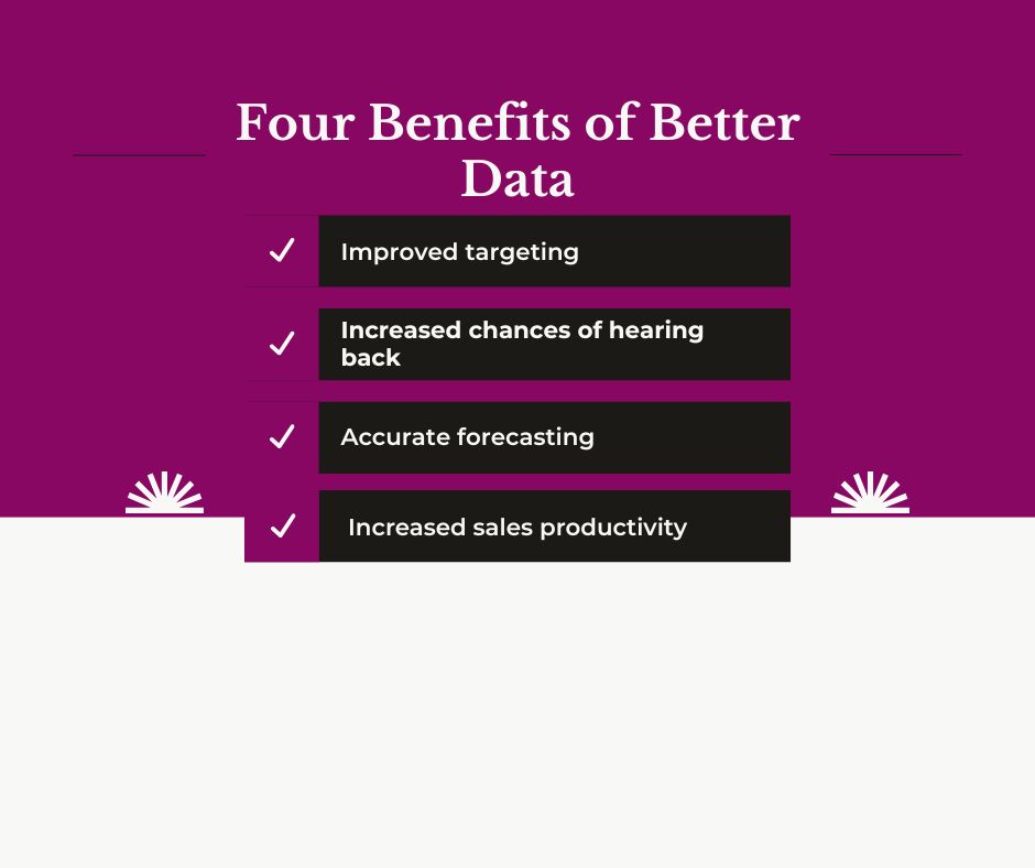 4 benefits of better data