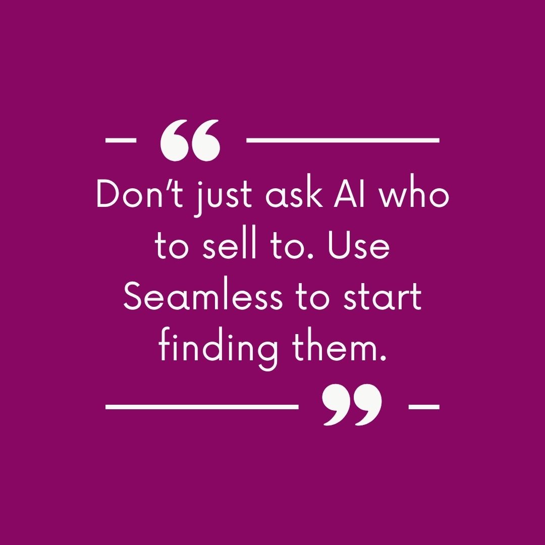 Seamless.AI ChatGPT & Seamless.AI Claude quote 