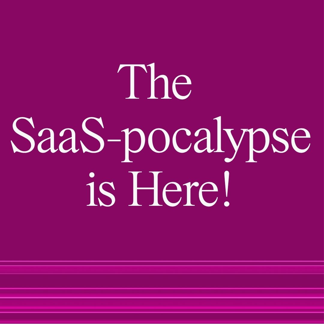 The SaaS-pocalypse cover image