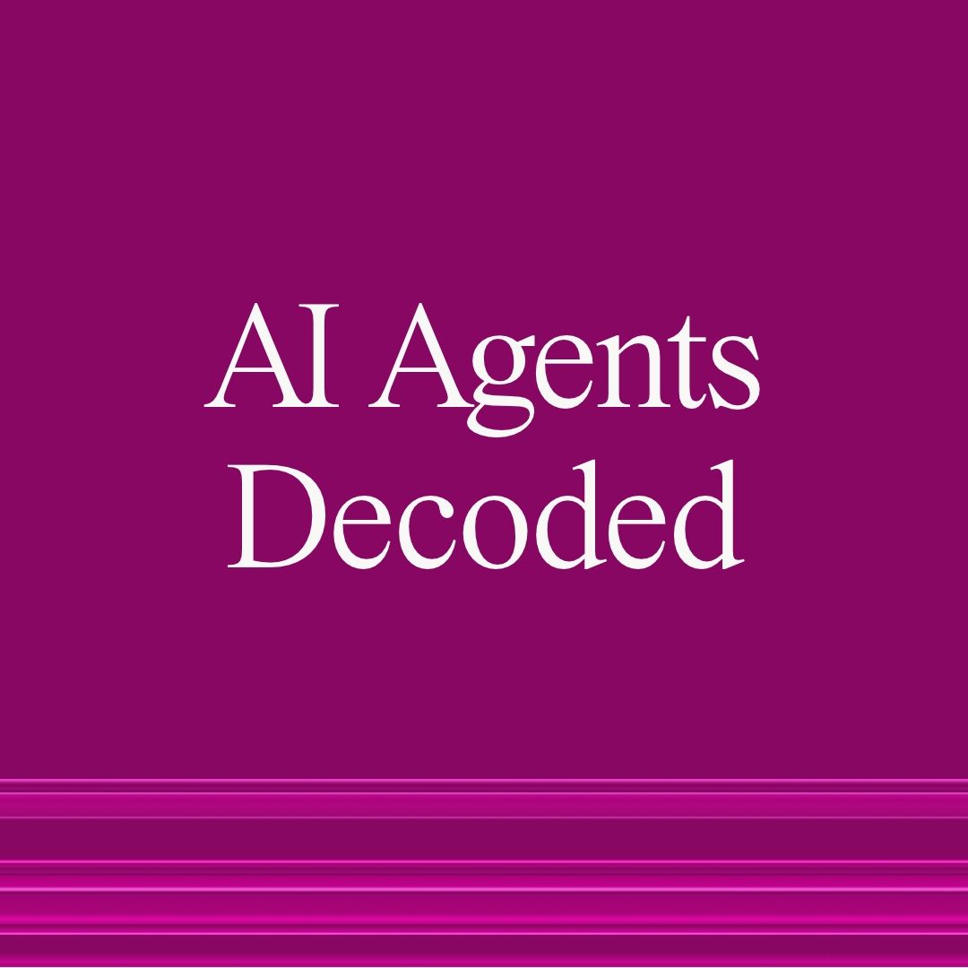 AI agents decoded cover image
