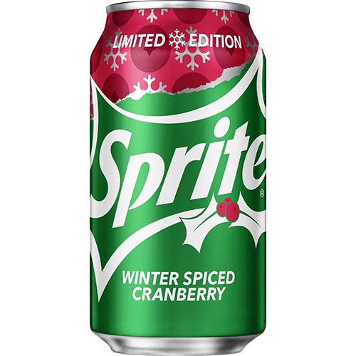 Sprite Winter Spiced Cranberry