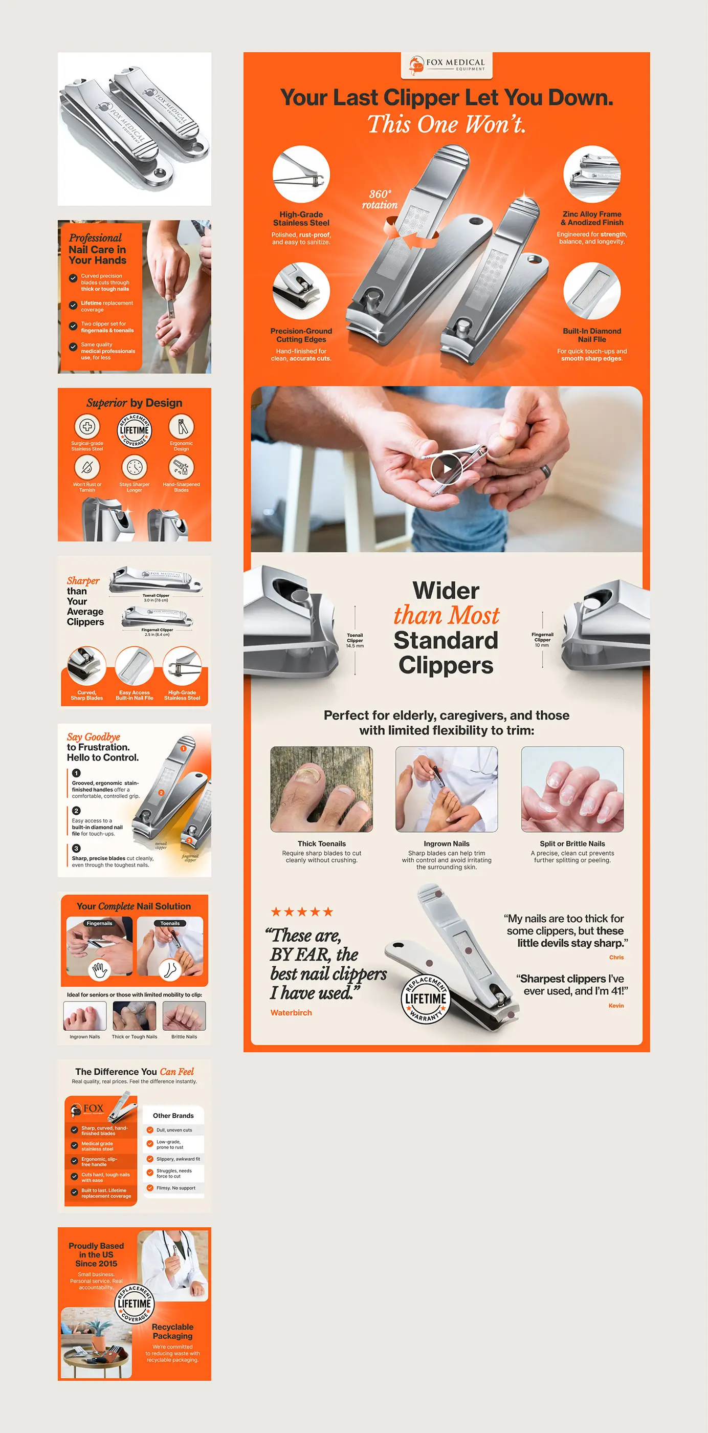 Nail Clipper Amazon Premium A+ Design
