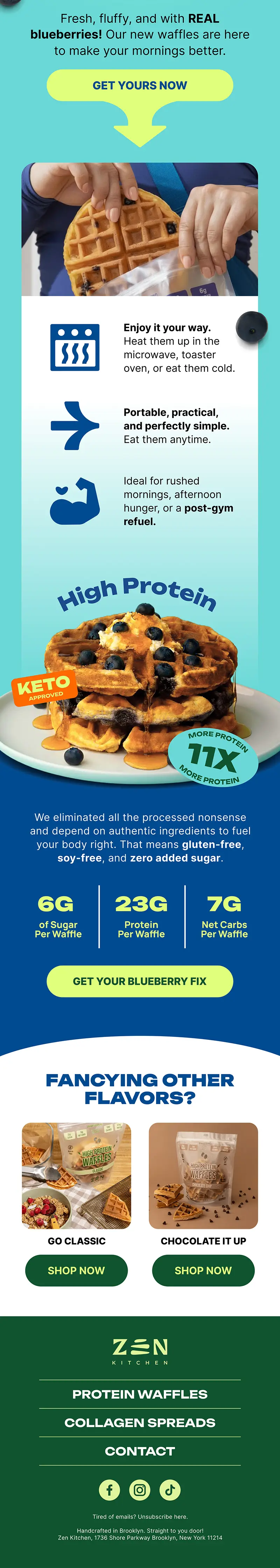 Chocolate Spread Email Design